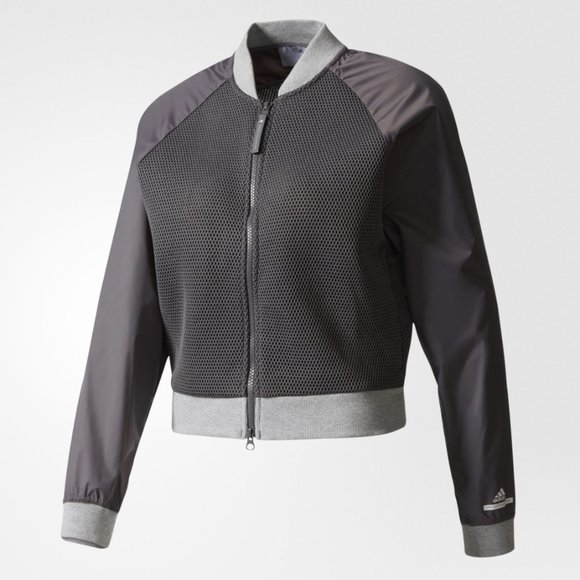 👋🎉HP💕Adidas by Stella McCartney Barricade Bomber Jacket Size Small - Picture 3 of 15